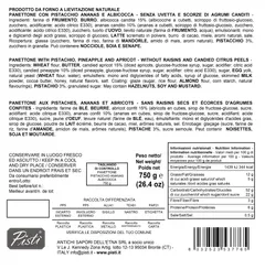 Antichi Sapori dell'Etna Lestivo Panettone Albicocca Ananas Pistacchio