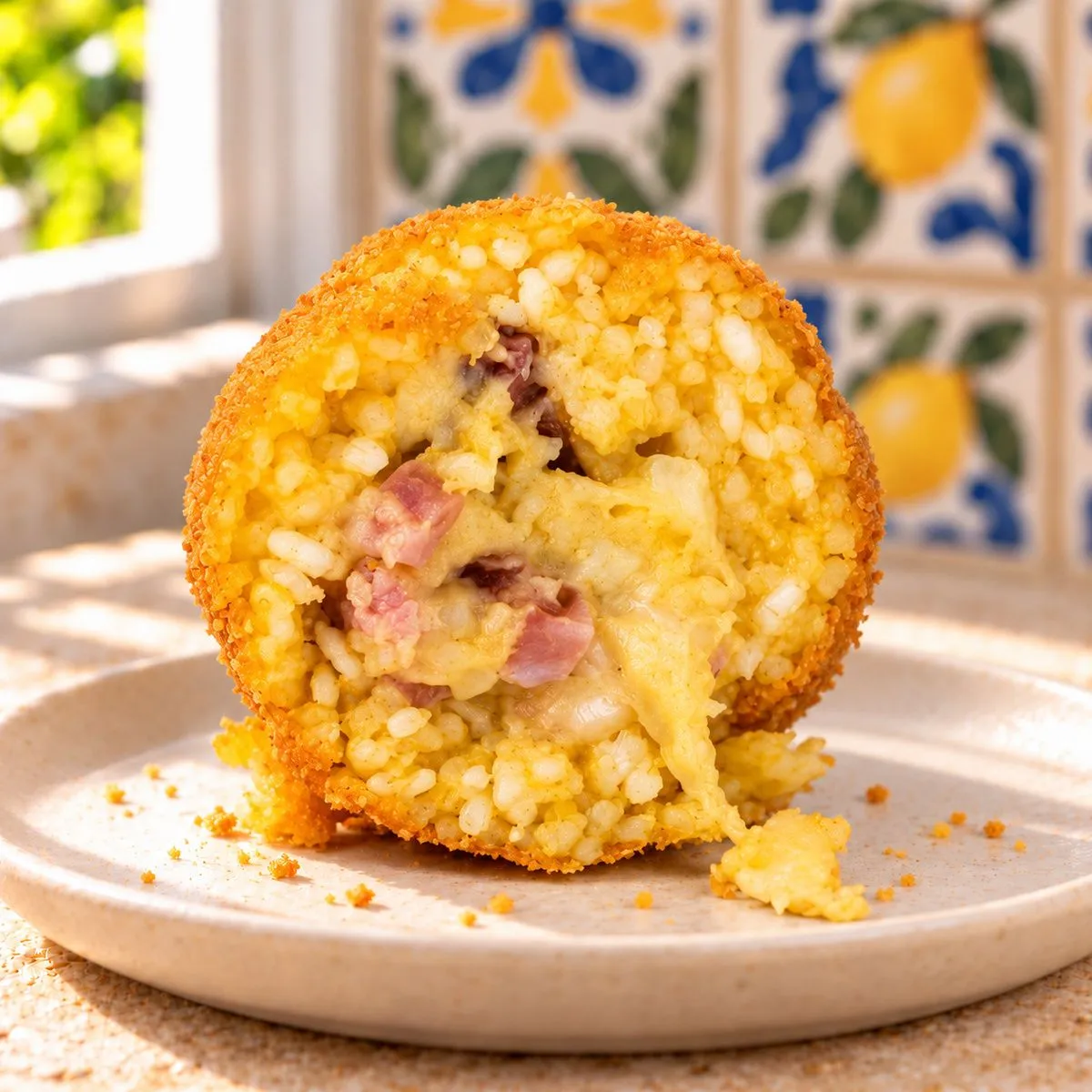SicilyAddict Arancini Zucca Provola e Speck 4x200g autunnali