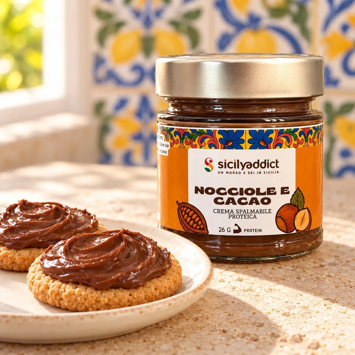 SicilyAddict Crema proteica senza zucchero