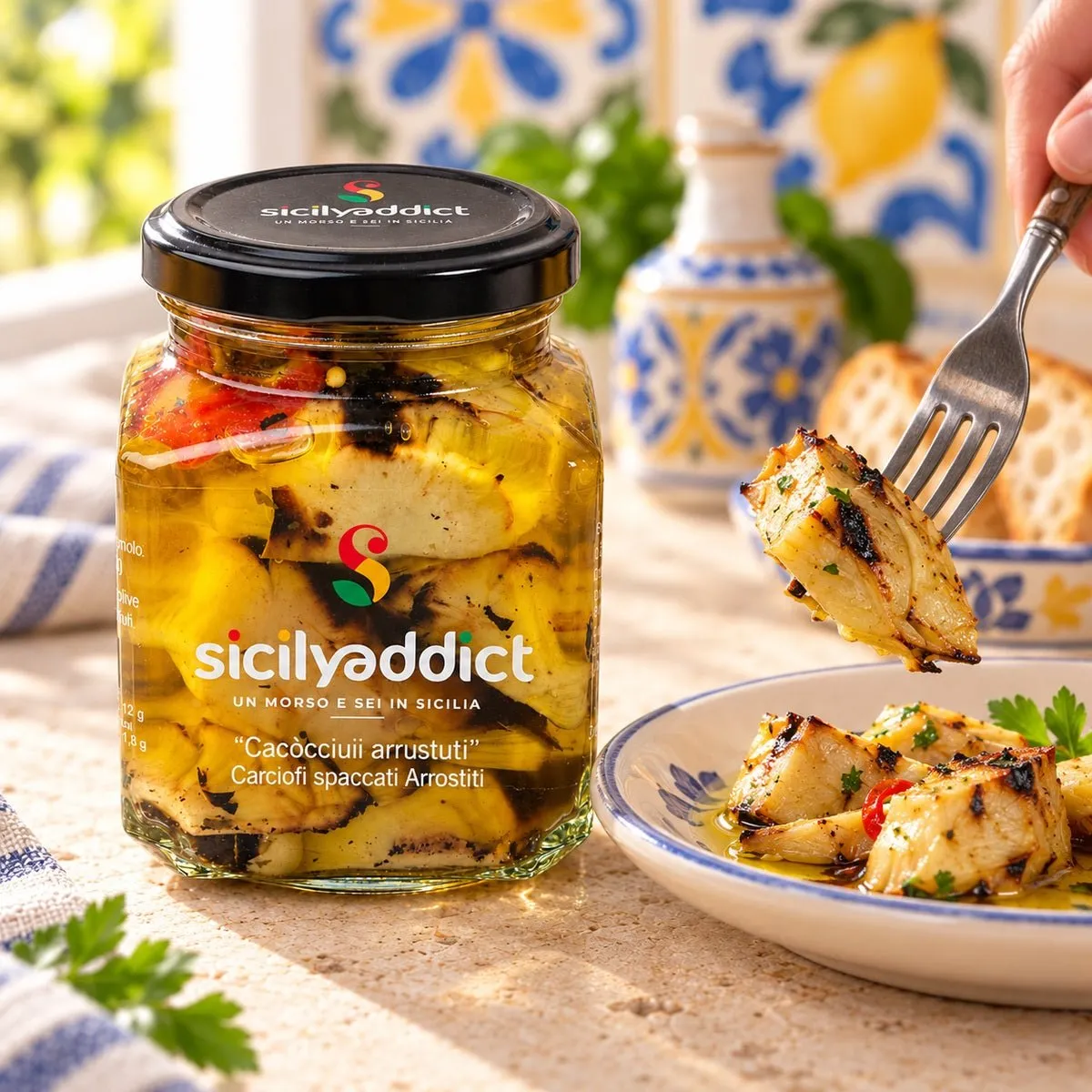 SicilyAddict Carciofi Arrosto Sottolio 280g