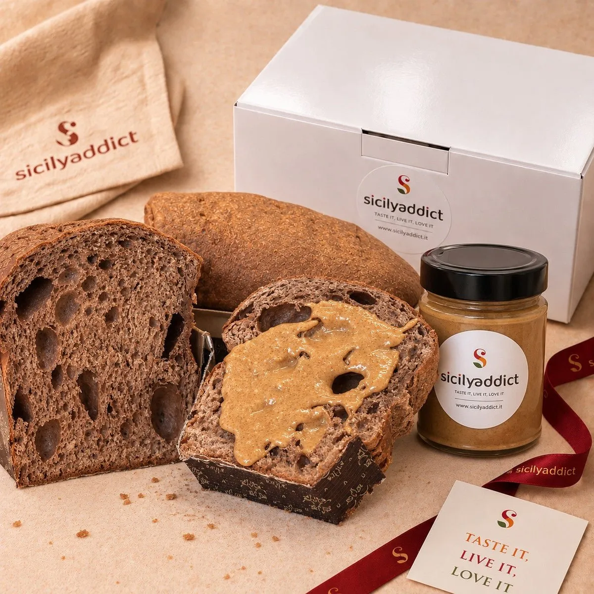 SicilyAddict Pandolce al Cioccolato dolce 600g lievito madre