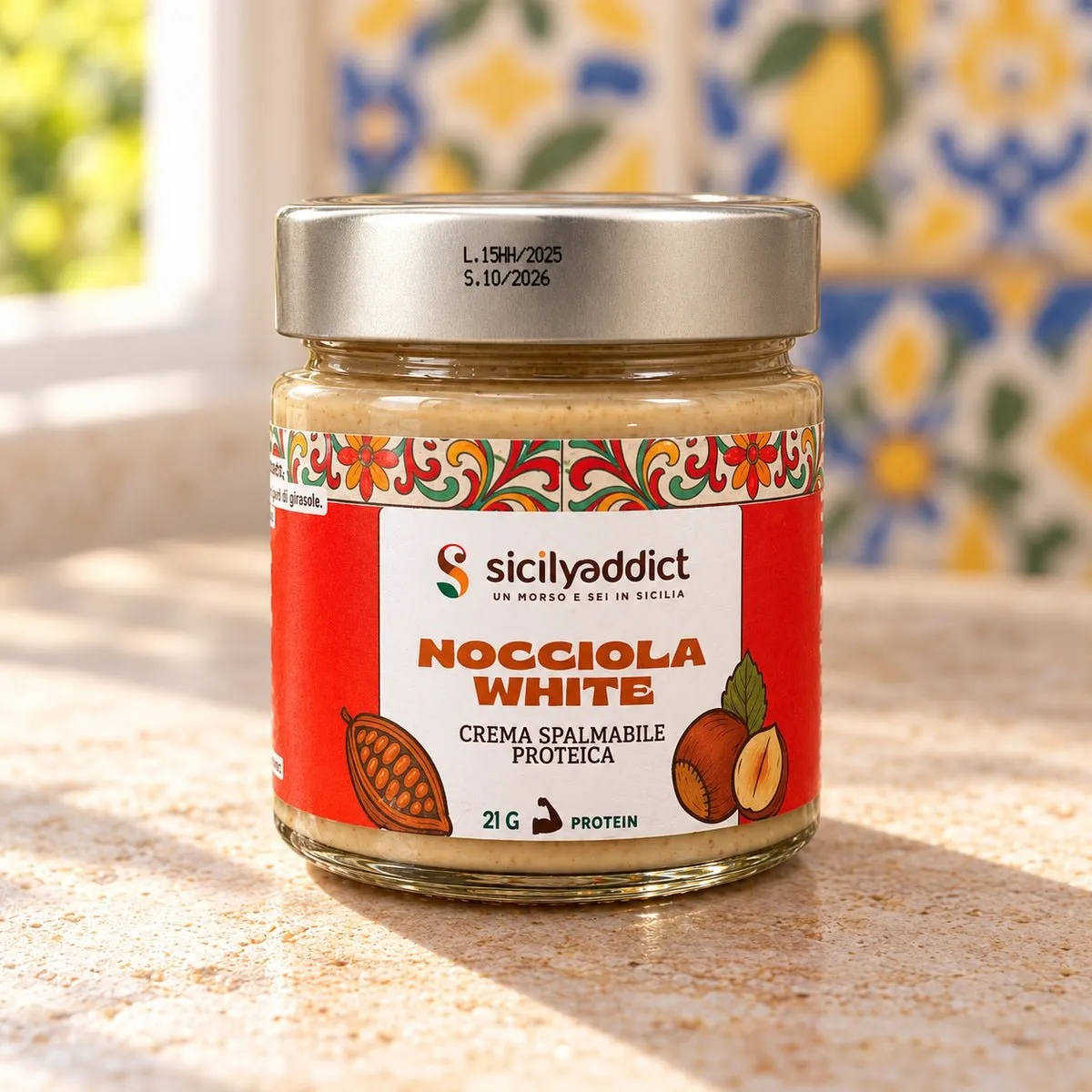 SicilyAddict Crema proteica senza zucchero