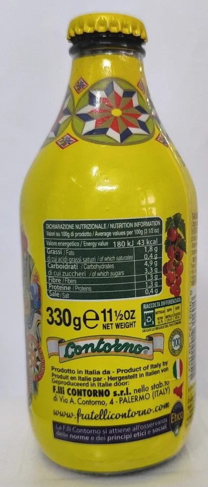 Sicilia che Gusto salsa pronta pomodoro 330 g