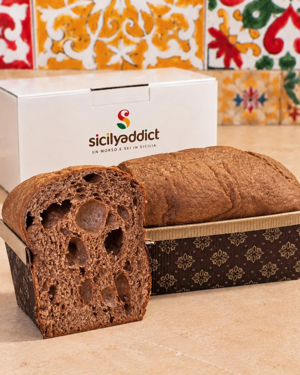SicilyAddict Pandolce al Cioccolato dolce 600g lievito madre