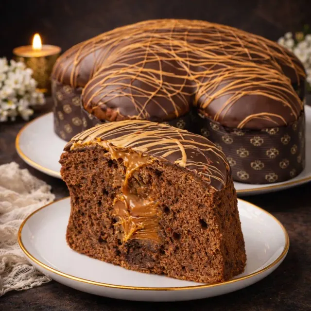 SicilyAddict Ciokocaramel colomba artigianale al caramello salato