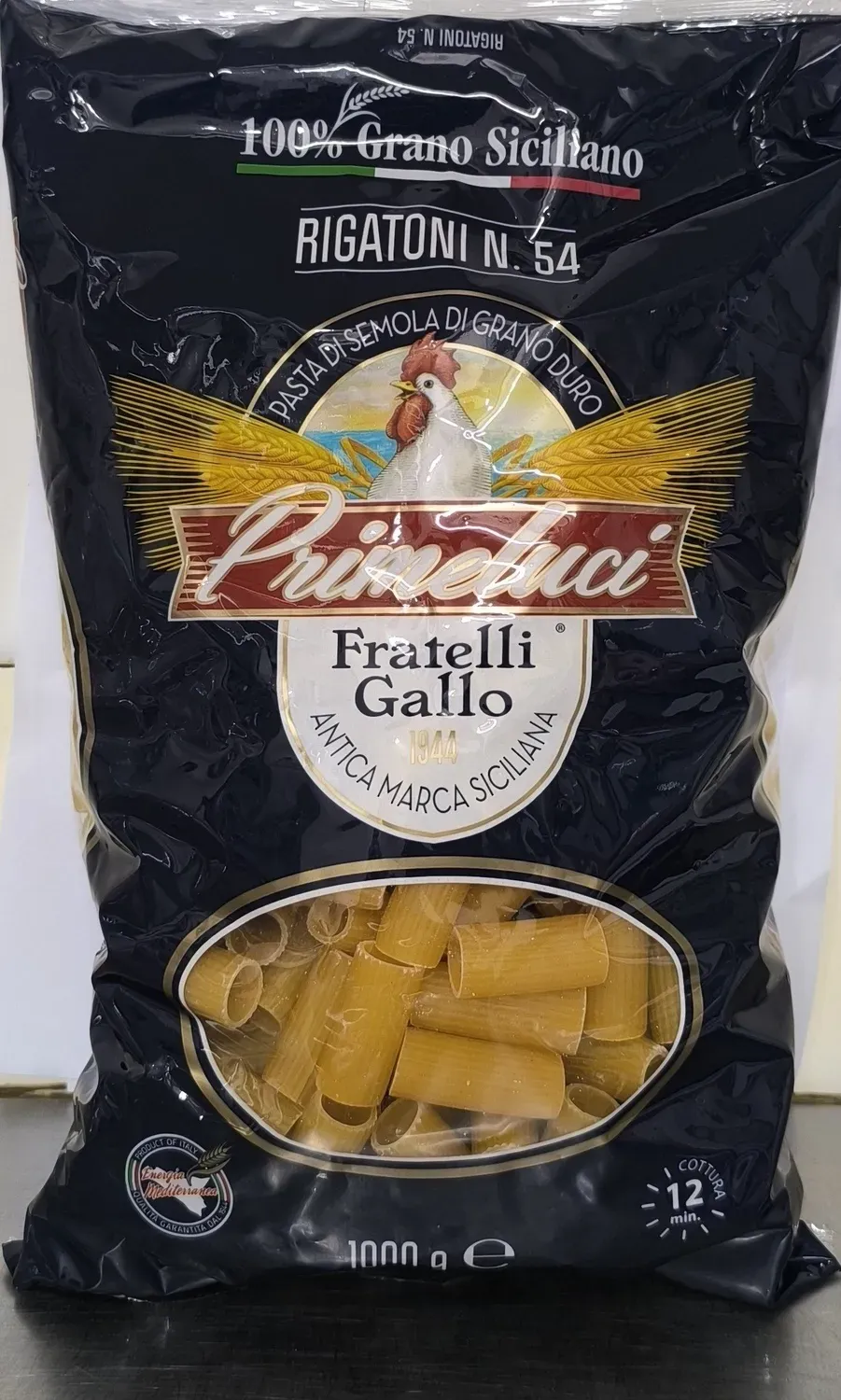 Fratelli Gallo Rigatoni Grano Siciliano Primeluci 1 kg