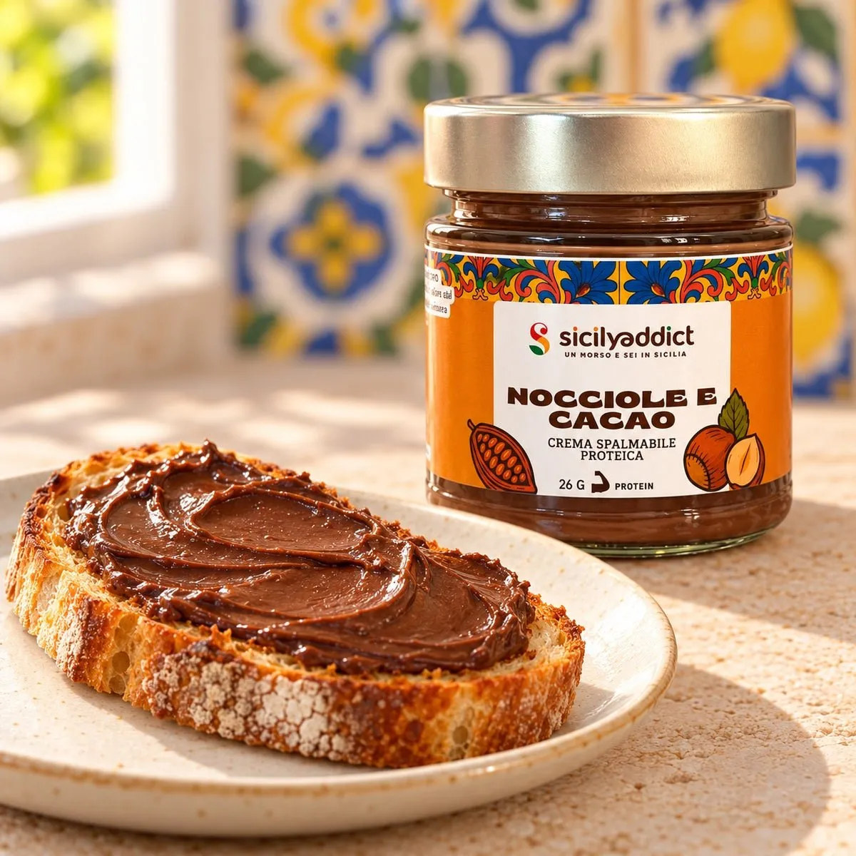 SicilyAddict Crema proteica senza zucchero