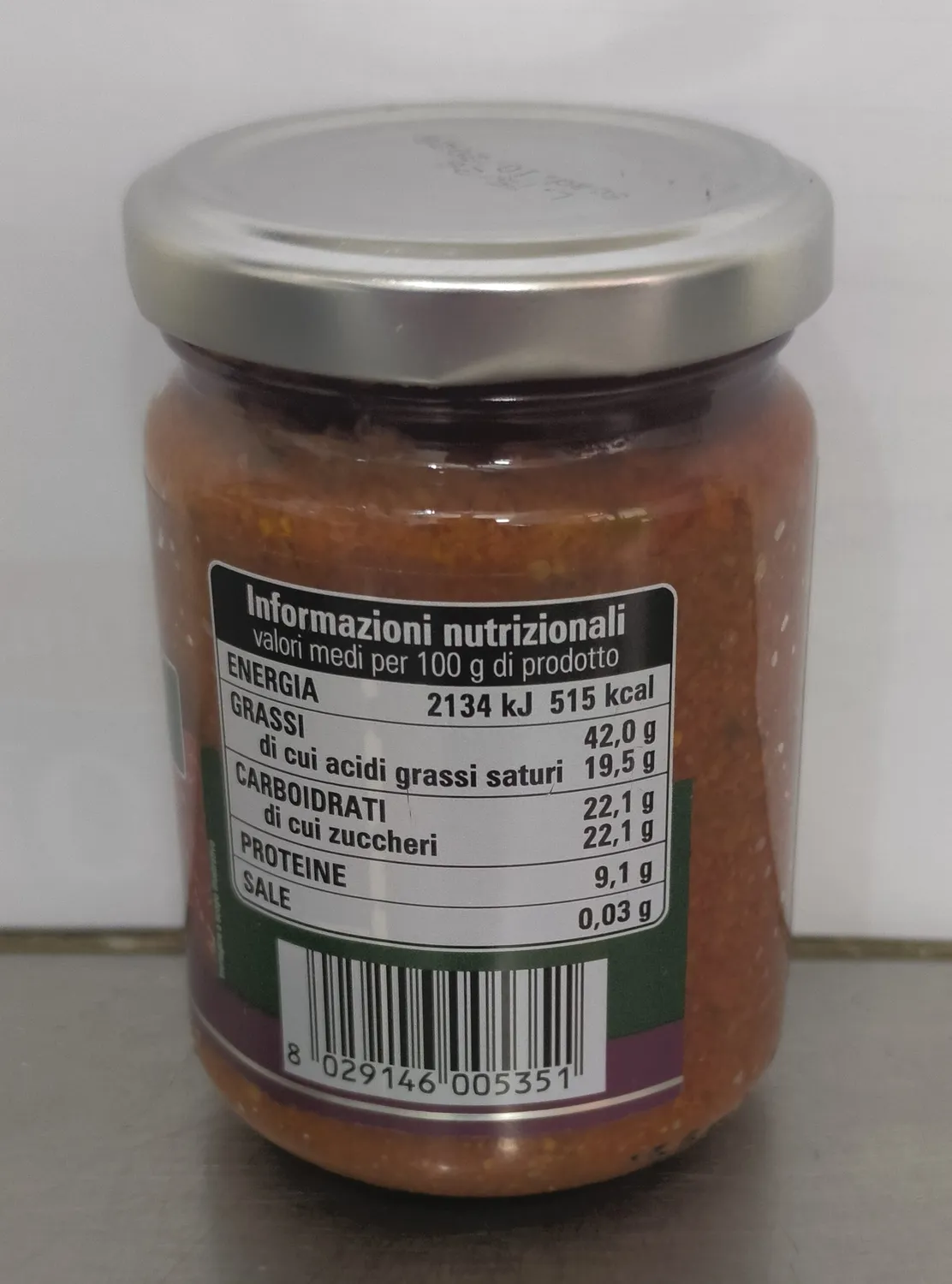 Sicilia che Gusto Pesto di Pomodori Olive Nere 140 g