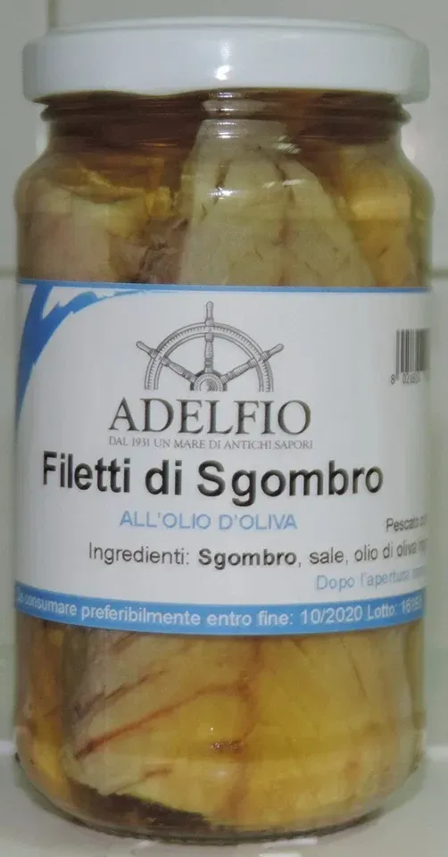 Sicilia che Gusto Filetti di Sgombro Olio di Oliva 200 g