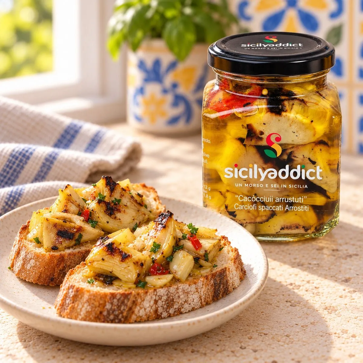 SicilyAddict Carciofi Arrosto Sottolio 280g