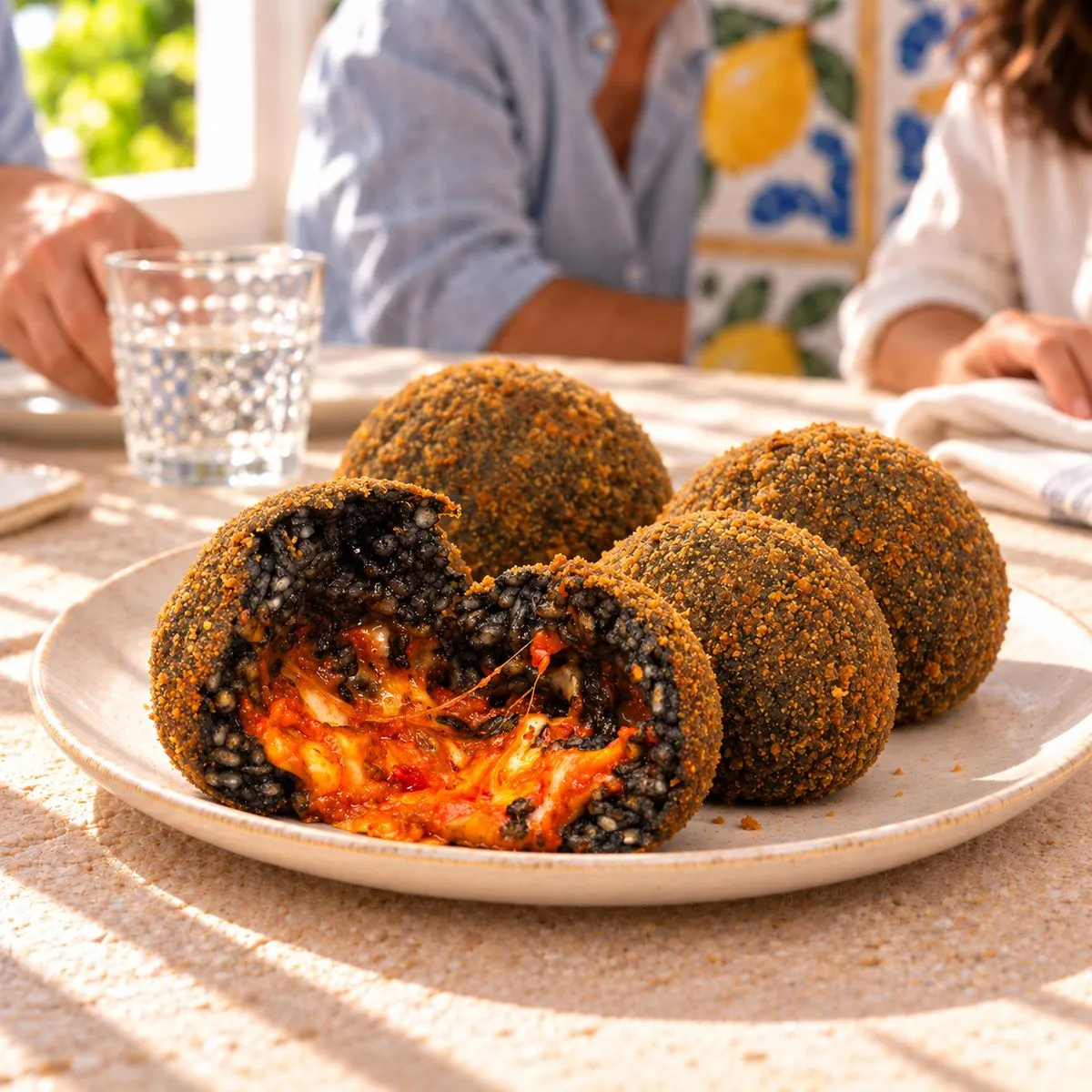 SicilyAddict Arancini alla Nduja U' Calabrisi
