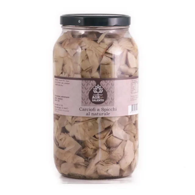 Agrinsalento Carciofi a spicchi al Naturale conserva