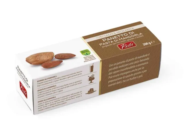 Antichi Sapori dell'Etna Panetto Pasta di Mandorla per Granite