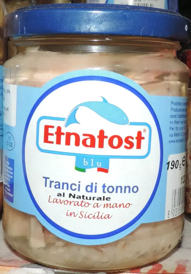 Sicilia che Gusto tonno tranci lavorazione a mano