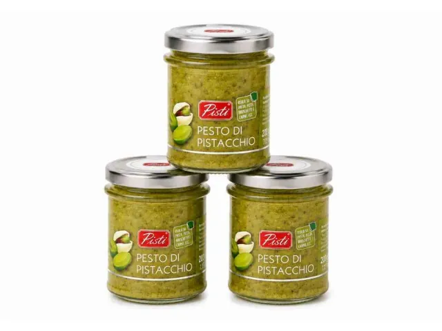 Pistì Tris Pesto di Pistacchio 3 vasetti da 200 g cremoso