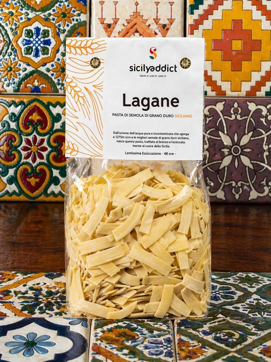 SicilyAddict Lagane Artigianali pasta 500g grano siciliano