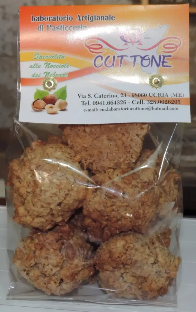 Sicilia che Gusto Brutti ma Buoni Biscotti 250 g alla Nocciola