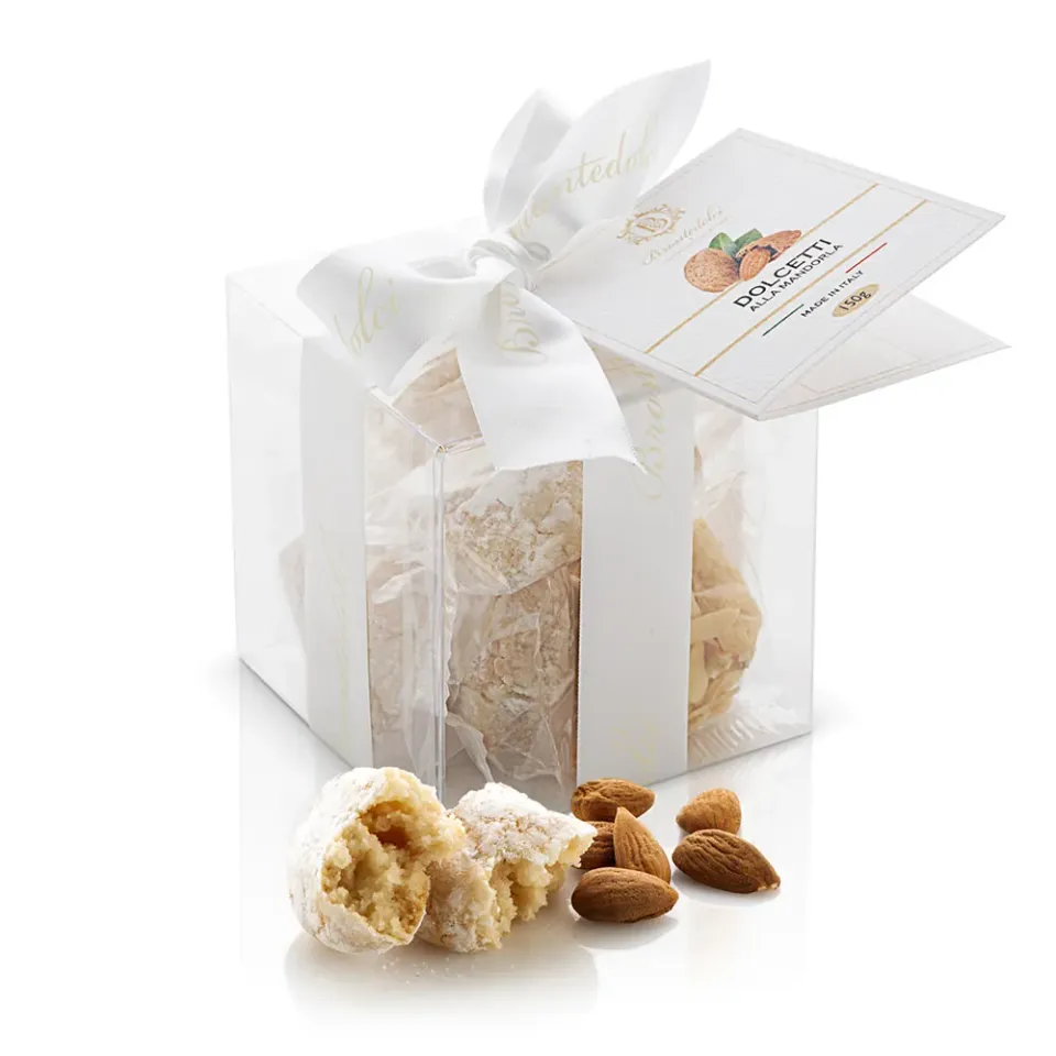 Bronte Dolci Paste di Mandorla Scatola Regalo con Nastro