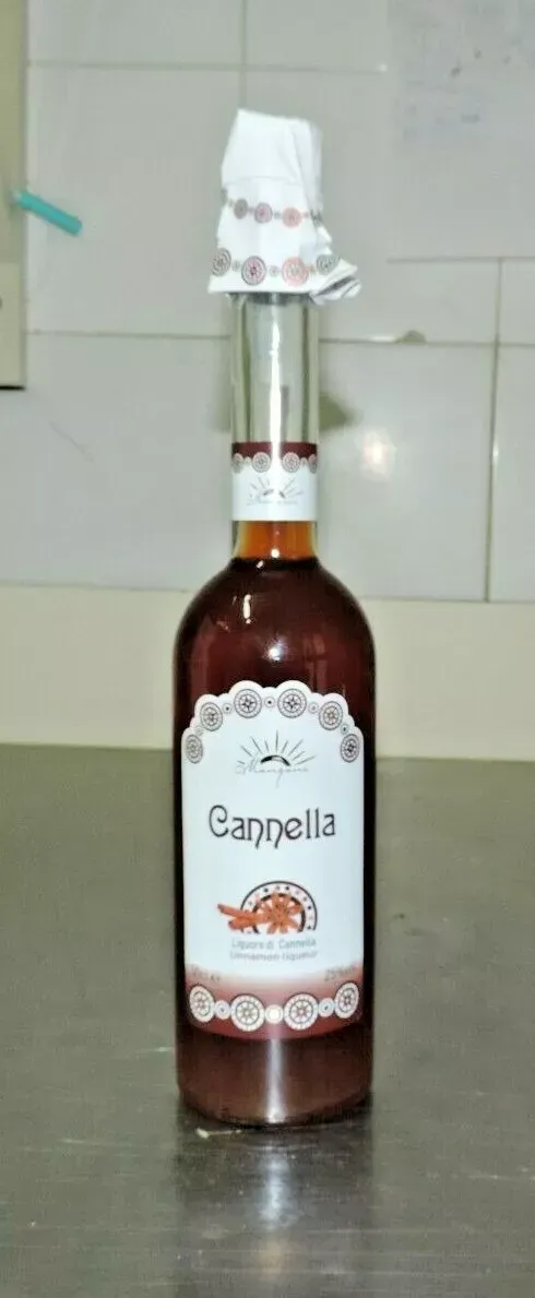 Sicilia che Gusto Liquore alla Cannella 50 cl artigianale