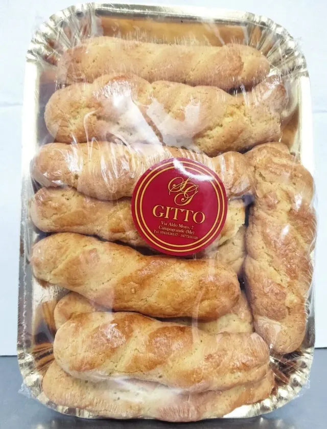 Sicilia che Gusto Trecce biscotti siciliani 400 g artigianali