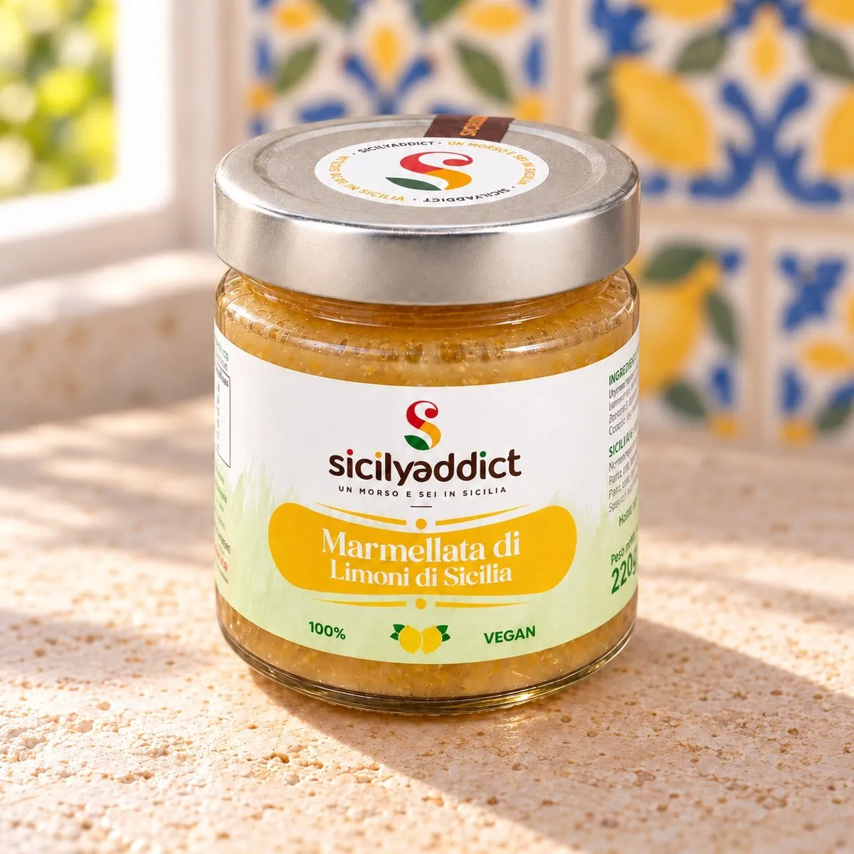 SicilyAddict Marmellata di Agrumi di Sicilia 220g