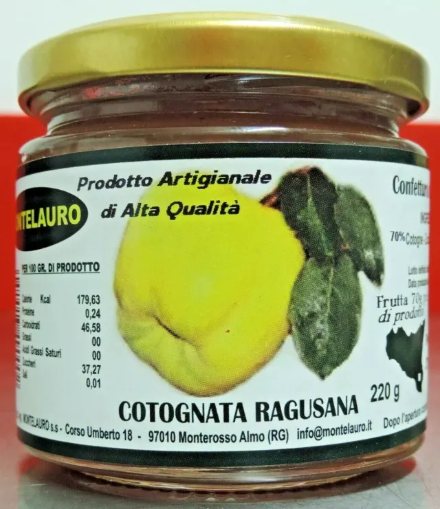 Sicilia che Gusto Confettura di Cotogne