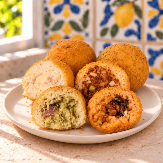 SicilyAddict Arancini siciliani misti classici