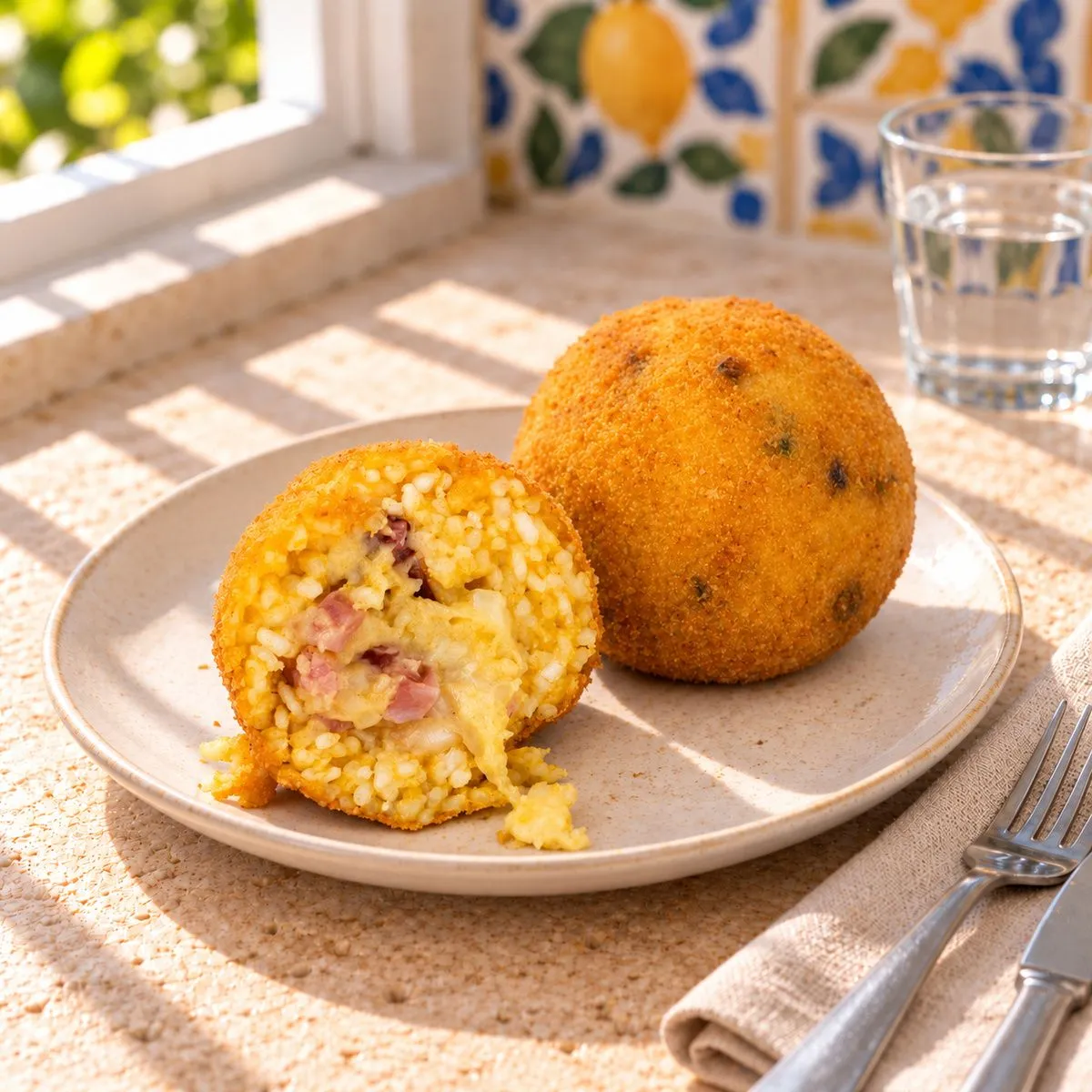 SicilyAddict Arancini Zucca Provola e Speck 4x200g autunnali