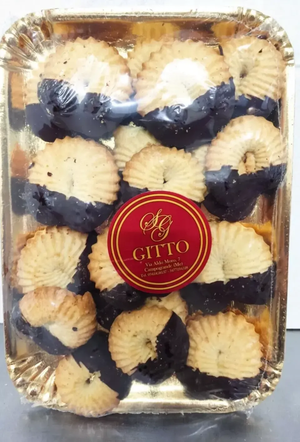 Sicilia che Gusto Conchiglie Cioccolato Biscotti 300g