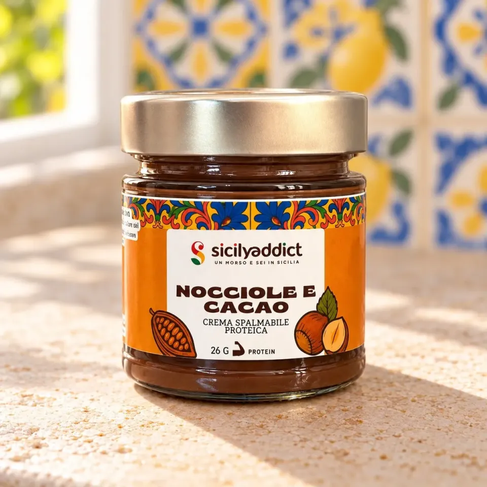 SicilyAddict Crema proteica senza zucchero