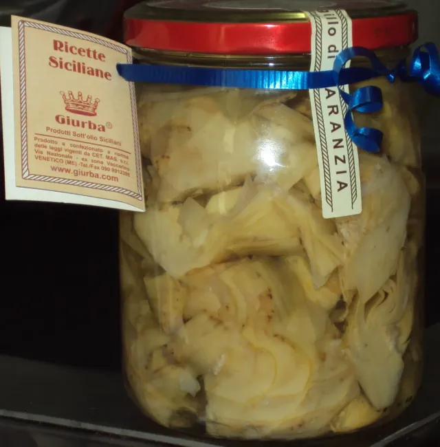 Sicilia che Gusto Carciofi Sott'Olio Vaso 580g Sicilia
