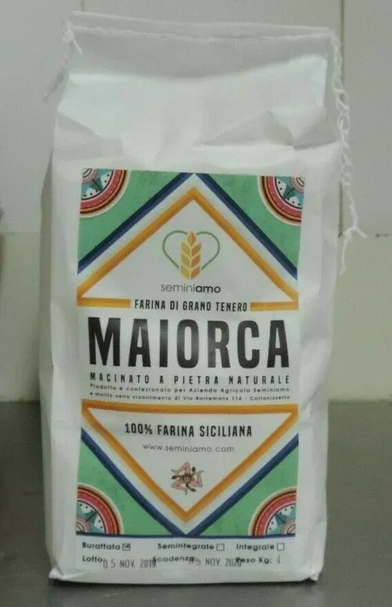 Sicilia che Gusto Farina Maiorca tenero 1 kg macinata a pietra