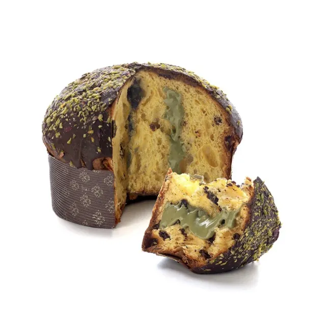 Bronte Dolci Panettone Pistacchio e Cioccolato Modica 1 kg