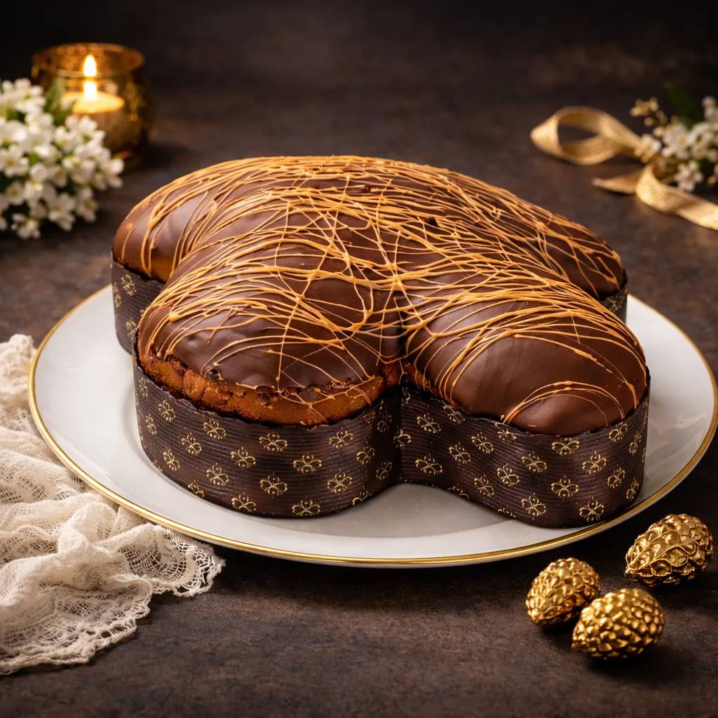 SicilyAddict Ciokocaramel colomba artigianale al caramello salato