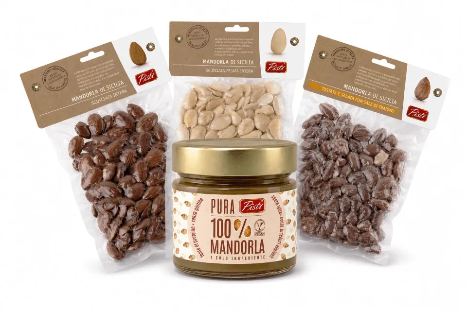 Antichi Sapori dell'Etna Quartetto Mandorla bundle mandorle 4 pezzi