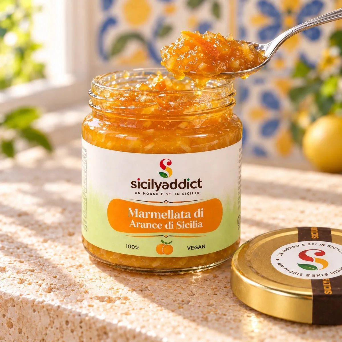 SicilyAddict Marmellata di Agrumi di Sicilia 220g