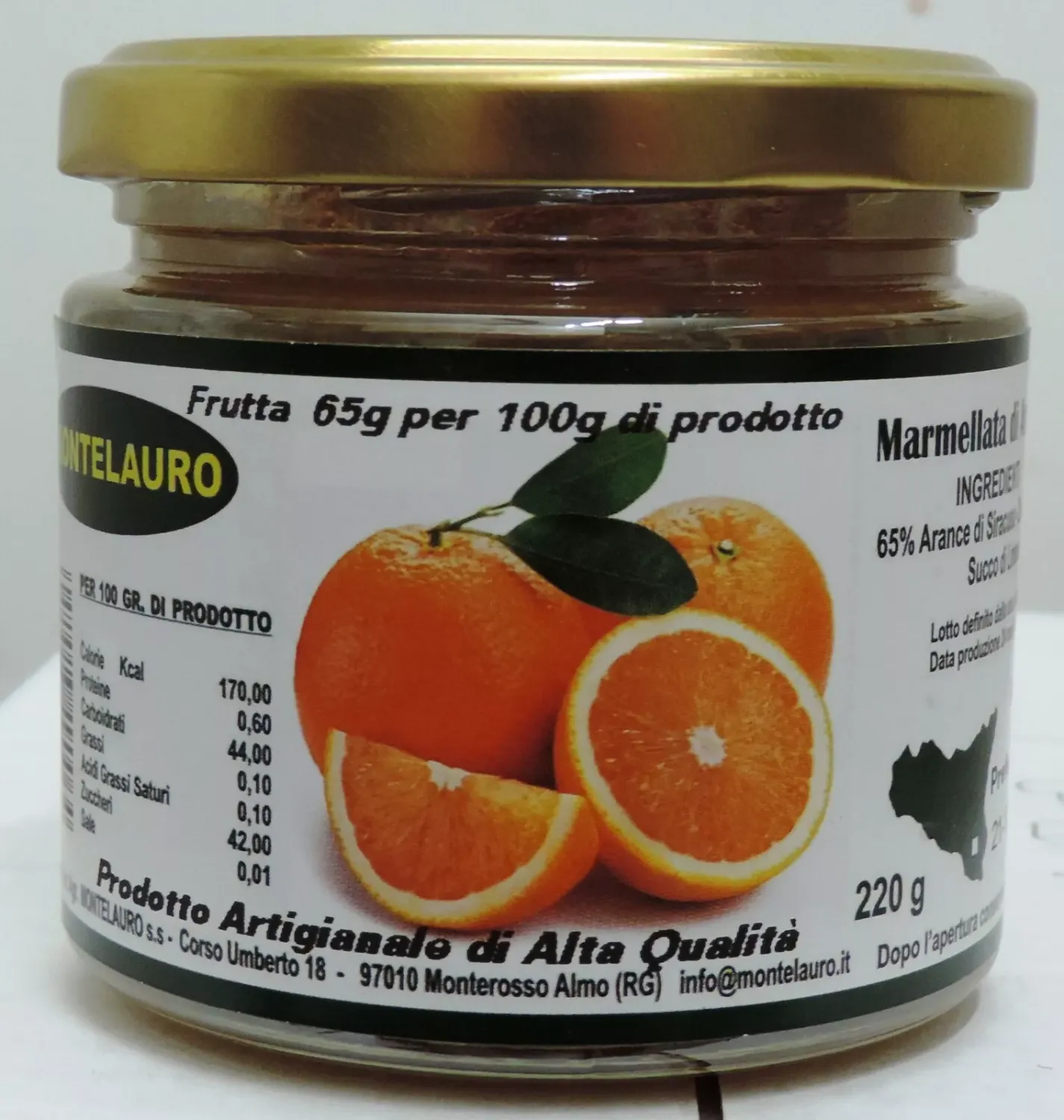 Sicilia che Gusto Marmellata artigianale