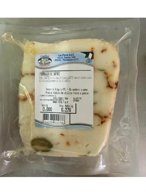 Sicilia che Gusto formaggio rucola olive e peperoncino
