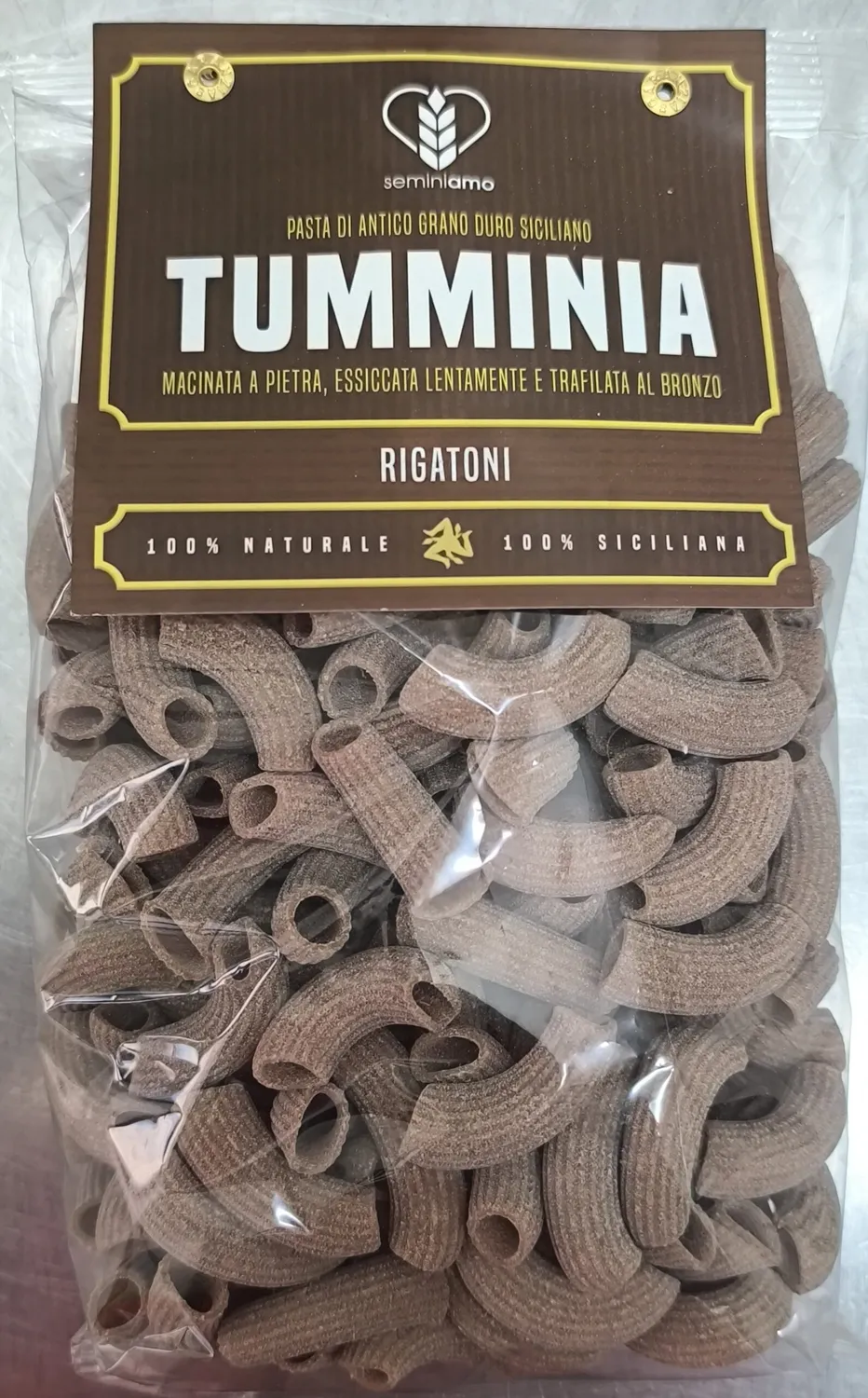 Sicilia che Gusto Pasta Rigatoni Grano Antico 500 g Integrale