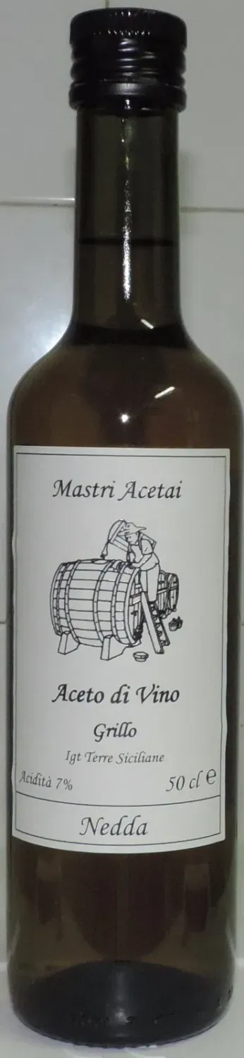 Sicilia che Gusto aceto bianco Grillo mono vitigno 50 cl