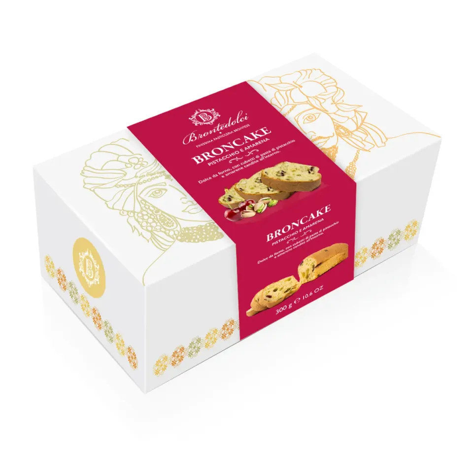 BRONTE DOLCI Broncake pistacchio e amarena panettone 300 g