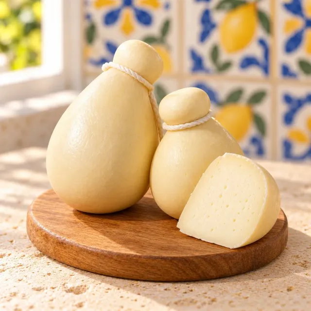 SicilyAddict Provola Semi Stagionata formaggio 500 g da taglio