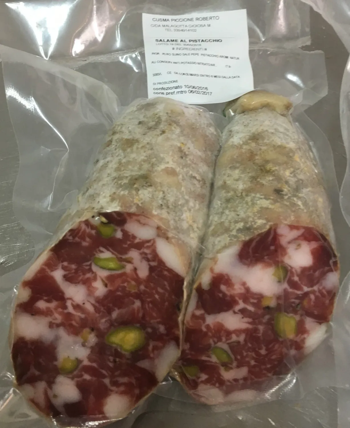 Sicilia che Gusto Salame San Costantino salame suino artigianale