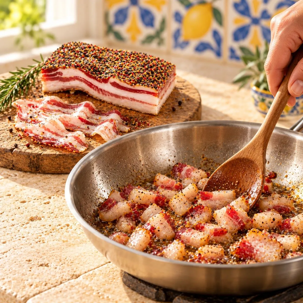SicilyAddict Guanciale di Suino Nero dei Nebrodi stagionato