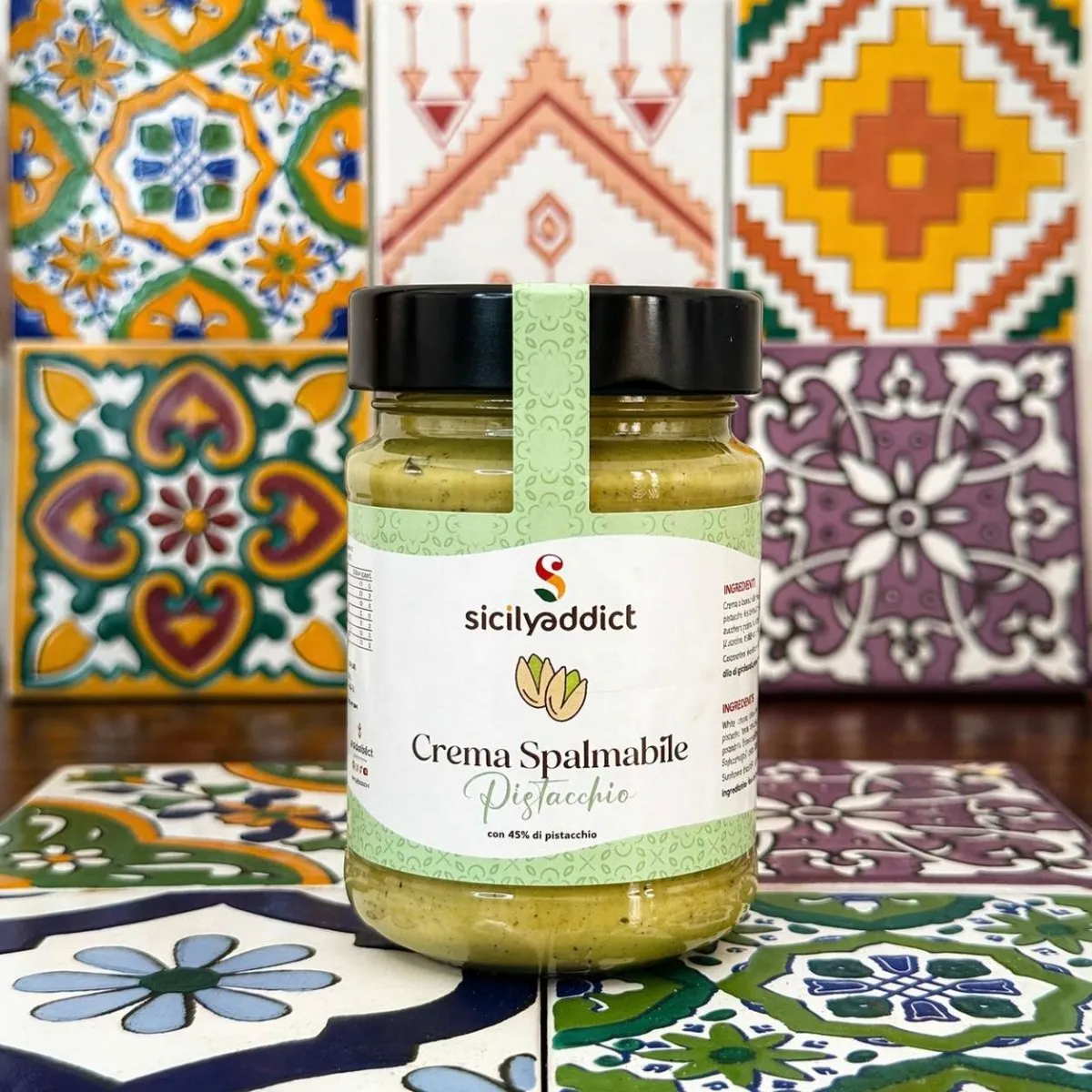 SicilyAddict Crema al pistacchio spalmabile