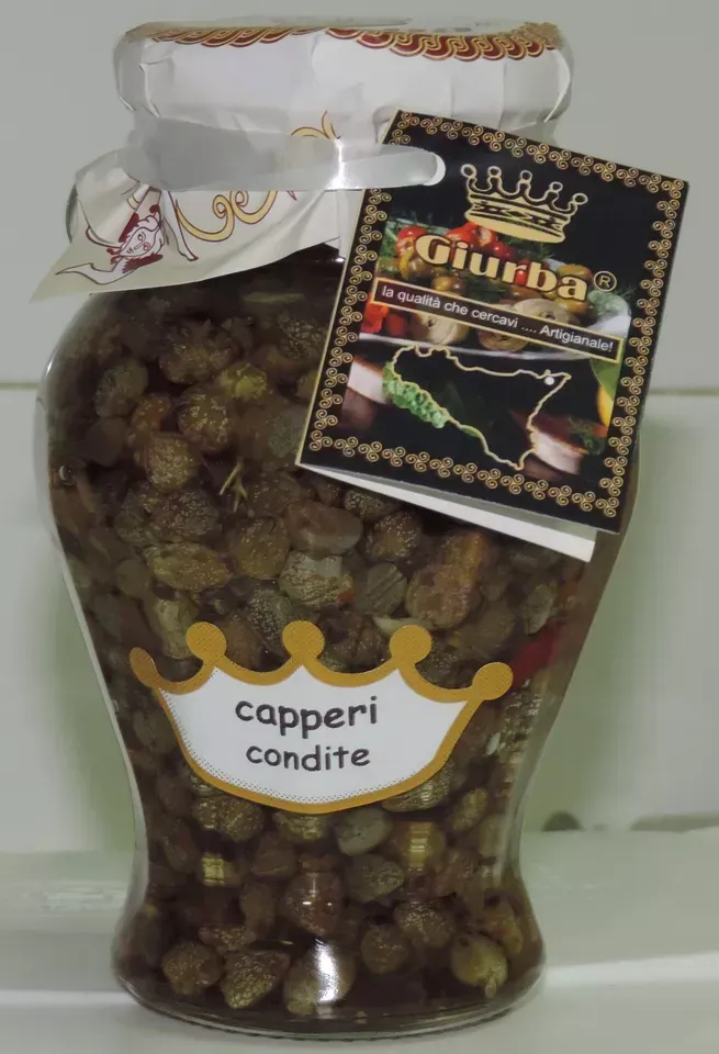 Sicilia che Gusto Capperi Conditi 314 g sottolio EVO