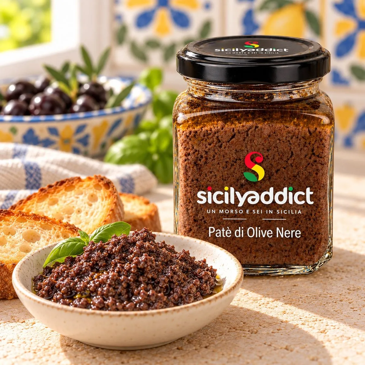 SicilyAddict Patè siciliano vasetto 180 g