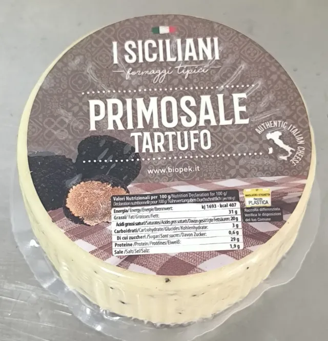 Sicilia che Gusto Formaggio primo sale 600-700 g artigianale