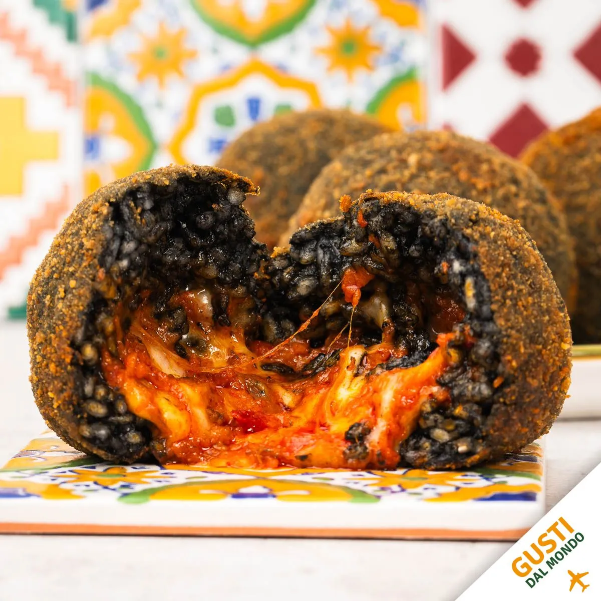SicilyAddict Arancini alla Nduja U' Calabrisi