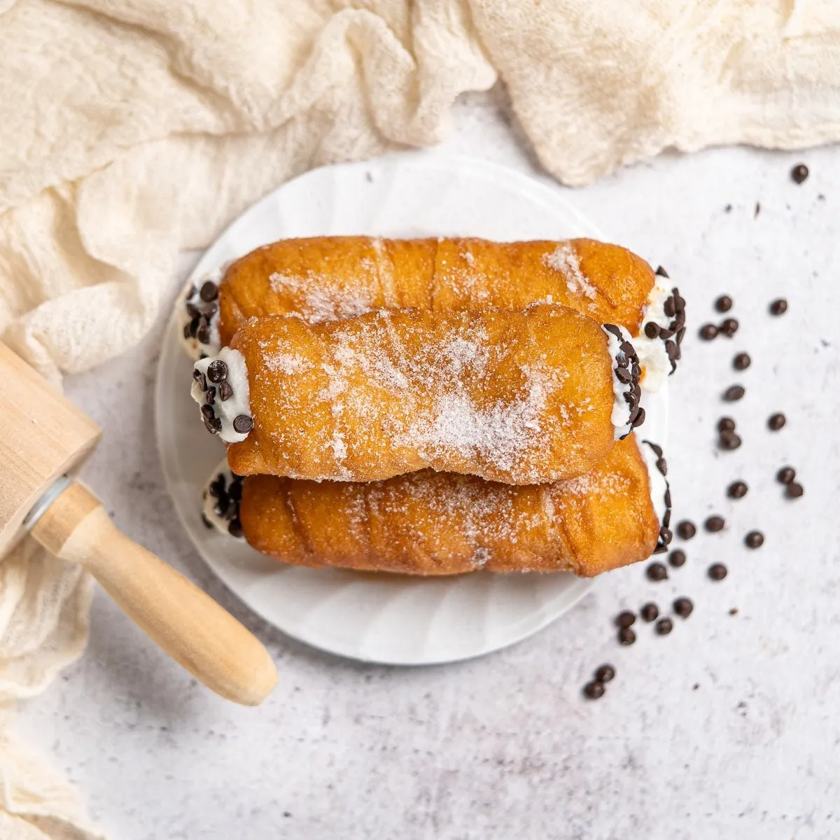 SicilyAddict Cartocci siciliani con ricotta di pecora